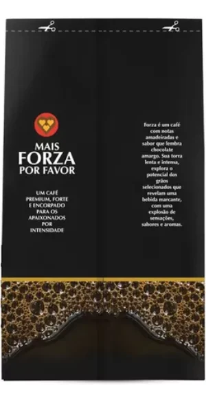 Café 3 Corações Forza Intensidade Máxima 250g